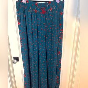 #137 NWT Jade Floral Wide Leg Pant Size 2R